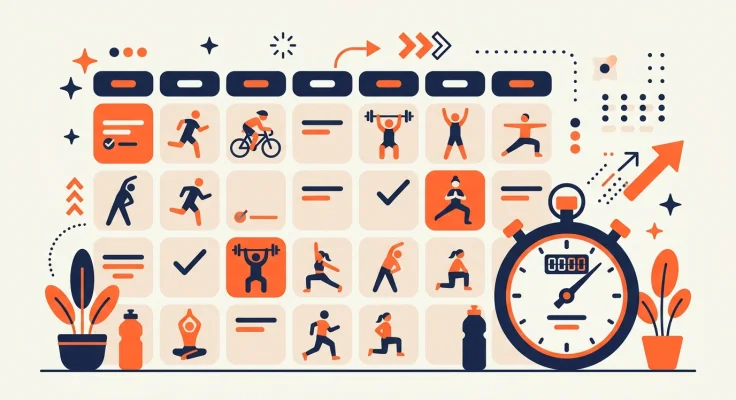 Rutina con Kettlebell en Casa: Plan de 3 Días por Semana